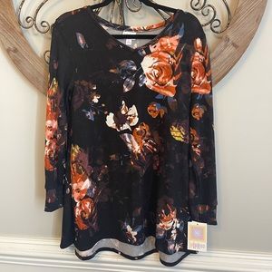 NWT LuLaRoe Elizabeth Tunic Top Sz S